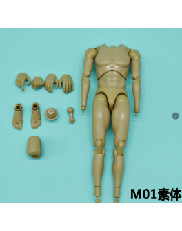 TOPO M01 1/6 Scale figure body for TP002 Purple suit set